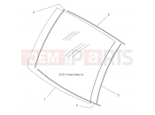 Polaris 2007 LEV GEM - E2/E4/E6/ES/EL/ELXD BODY | BODY, WINDSHIELD - e2/e4/e6/eS/eL/eLXD (49GEMBODY11WINDSHIELD)