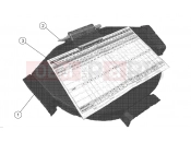 Polaris 2007 LEV GEM - E2/E4/E6/ES/EL/ELXD STEERING | STEERING, WHEEL W/CLIP - e2/e4/e6/eS/eL/eLXD (49GEMSTEER11WHEELCLIP)
