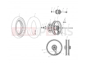 VICTORY DELUXE CRUISER (V01CD15CI) WHEELS | WHEELS, FRONT - V01CD15CC (4966146614A011)