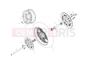 VICTORY SPORTCRUISER (V01CS15CC) WHEELS | WHEELS, FRONT - V01CS15DA (4966166616A011)