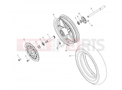 VICTORY STANDARD CRUISER (V00CB15DC) WHEELS » WHEELS, FRONT - (4952565256A013)