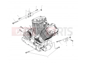 VICTORY STANDARD CRUISER (V00CB15LE) ENGINE | ENGINE, MOUNTING - V00CB15LE (4952565256C002)