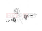 VICTORY SPORT CRUISER (V00CS15LC) WHEELS | WHEELS, FRONT - V00CS15DC (4952625262A013)
