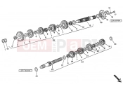 DUCATI 2005 Monster 400 GEAR BOX » UNCLASSIFIED