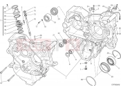DUCATI Diavel Titanium HALF-CRANKCASES PAIR [MOD:DVLR]