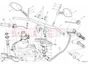 DUCATI Diavel Titanium HANDLEBAR [MOD:DVLR]