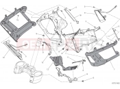 DUCATI Diavel Titanium COVER, RADIATOR [MOD:DVLR]