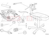 DUCATI Hypermotard SP WORKSHOP SERVICE TOOLS (FRAME) [MOD:HYM-SP;XST:AUS,EUR,FRA,JAP]