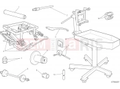 DUCATI Hyperstrada WORKSHOP SERVICE TOOLS (FRAME) [MOD:HYP STR;XST:AUS,EUR,FRA,JAP,TWN]