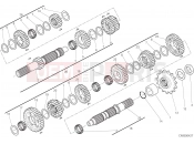 DUCATI 2015 Monster 821 GEAR BOX [MOD:M 821]
