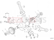 DUCATI Monster 821 Dark CONNECTING RODS [MOD:M821DARK]