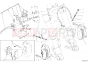 DUCATI Monster 821 Dark FRONT BRAKE SYSTEM [MOD:M821DARK]