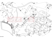 DUCATI Monster 821 Dark COOLING SYSTEM [MOD:M821DARK]