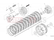 DUCATI 2015 Monster 821 Stripe CLUTCH [MOD:M821 STR]