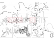 DUCATI 2015 Monster 821 Stripe ANTILOCK BRAKING SYSTEM (ABS) [MOD:M821 STR]
