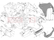DUCATI 2015 Monster 1200 HALF FAIRING [MOD:M 1200]
