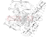 DUCATI Diavel HORIZONTAL CYLINDER HEAD [MOD:DVL]