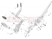 DUCATI Diavel FOOTRESTS, RIGHT [MOD:DVL]