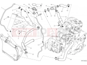 DUCATI XDiavel COOLING CIRCUIT [MOD:XDIAVEL]