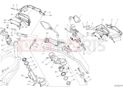 DUCATI 2016 Hypermotard 939 HANDLEBAR AND CONTROLS [MOD:HYM 939]