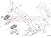 DUCATI Hyperstrada 939 FOOTRESTS, RIGHT [MOD:HY939STR]