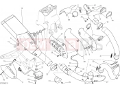 DUCATI 2016 Monster 821 Stripe EXHAUST SYSTEM [MOD:M821 STR]