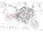 DUCATI 2016 Monster 1200 WIRING HARNESS [MOD:M 1200]