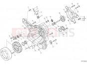 DUCATI 2016 Multistrada 1200 S D Air GENERATOR COVER [MOD:MS1200SA]