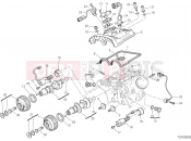DUCATI 2016 Multistrada 1200 S D Air VERTICAL CYLINDER HEAD - TIMING [MOD:MS1200SA]