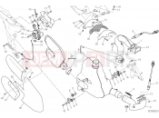 DUCATI 2016 Multistrada 1200 S D Air EXHAUST SYSTEM [MOD:MS1200SA]