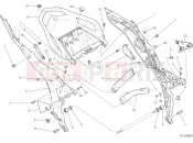 DUCATI 2016 Multistrada 1200 S D Air REAR FRAME COMP. [MOD:MS1200SA]
