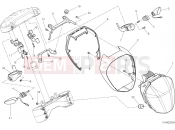DUCATI 2017 XDiavel S HEADLIGHT [MOD:XDIAVELS;XST:AUS,EUR,FRA,JAP]