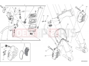 DUCATI 2017 XDiavel S FRONT BRAKE SYSTEM [MOD:XDIAVELS]