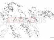 DUCATI 2017 Hypermotard 939 SP HANDLEBAR AND CONTROLS [MOD:HYM939SP]