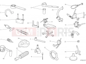DUCATI Monster 797 WORKSHOP SERVICE TOOLS, ENGINE [MOD:M 797]