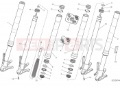 DUCATI Monster 821 FRONT FORK [MOD:M 821]