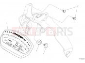 DUCATI Monster 821 Stripe INSTRUMENT PANEL [MOD:M821 STR]