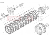 DUCATI Monster 821 Stripe CLUTCH [MOD:M821 STR]