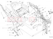 DUCATI Multistrada 1200 REAR FRAME COMP. [MOD:MS1200]