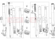 DUCATI Multistrada 1200 S FRONT FORK [MOD:MS1200S]
