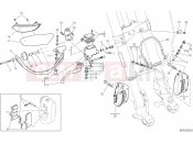 DUCATI Multistrada 950 FRONT BRAKE SYSTEM [MOD:MS950T]