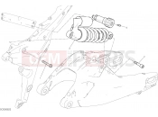 DUCATI Multistrada 950 REAR SHOCK ABSORBER [MOD:MS950T]