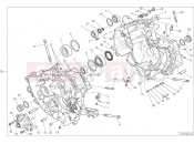 HALF-CRANKCASES PAIR [MOD:1299;XST:JAP] - Ducati Superbike 1299 Panigale 2017