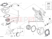 DUCATI SuperSport CYLINDERS - PISTONS [MOD:SS 939]