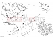 DUCATI SuperSport S FORCELLONE POSTERIORE [MOD:SS 939 S]