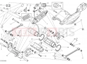 DUCATI Diavel REAR SHOCK ABSORBER [MOD:DVL]