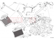 DUCATI Diavel COOLING CIRCUIT [MOD:DVL]