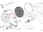 DUCATI 2018 Diavel Carbon CLUTCH COVER [MOD:DVLC]