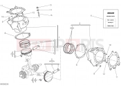 DUCATI 2018 XDiavel CYLINDERS - PISTONS [MOD:XDIAVEL]