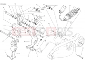 DUCATI 2018 XDiavel REAR SHOCK ABSORBER [MOD:XDIAVEL]